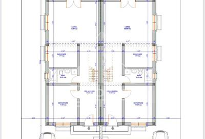 Jumate de duplex P+1 cu 4 camere de vanzare, Giarmata Vii - 9