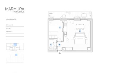 Marmura Residence, apartament nou cu terasa, 72mp, M Jiului - Kaufland Buc Noi - 13