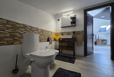 Casă modernă de vânzare, curte, 6 camere, parcare, Zona Vivo, Florești - 14