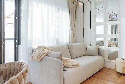 Decebal-3/4-renovata integral lux, mobilata + utilata modern, TV, 135000€ - 4