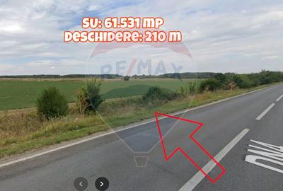 De vanzare Teren extravilan 61.531 mp, Com Mitreni, Calarasi / DN 4 - 2