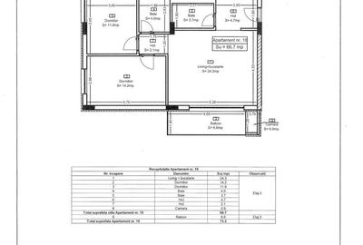 Ap 19 Teilor Residence - 3 camere - 33
