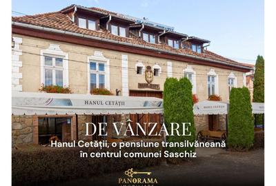 Pensiune rustică in Transilvania de vânzare în centrul comunei Saschiz - 1