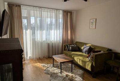 Apartament cu 2 camere semidecomandat, mobilat în Parcul Circului