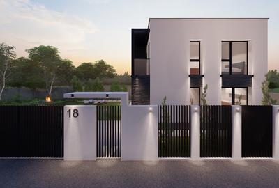 VILA INDIVIDUALĂ / P+1E / CURTE 500 MP / CURTE 330 MP / LUX / Branesti / 2025 - 1