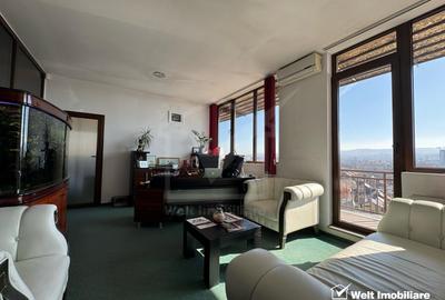 Apartament 4 camere, ultrafinisat, mobilat pentru birou, panorama unica ! - 1
