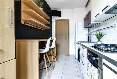 2 camere mobilat si utilat zona linistita parcare Terasa mare! - 12