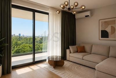 Apartament cu 3 camere decomandat, mobilat în Băneasa
