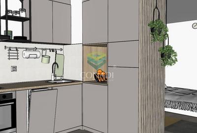 Garsoniera renovata modern zona Obor - Penny Kaufland - 54