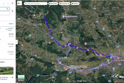 Padure molid 14 Hectare, 30km de Cluj Napoca, sat Sardu, com. Sanpaul CJ - 3