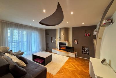 Apartament cu 3 camere semidecomandat, mobilat în Mărăști