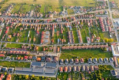 Teren intravilan pentru construcție duplex, zona Lidl, Florești - 1