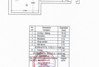 2 camere | The Corner | Eminescu – Dacia | Mobilat și utilat - 17
