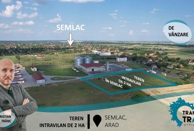 Teren Construcții intravilan de 19895 mp, în Semlac