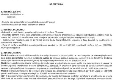 Teren Construcții intravilan de 300 mp, în Tractorul