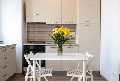 Garsoniera tip open space in bloc solid si modern - 4