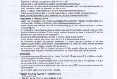 Vanzare teren intravilan imprejmuit 800mp Buftea - 13