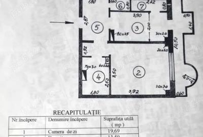 2 camere Piata Centrala bloc din 1991  pret 82000 euro - 1