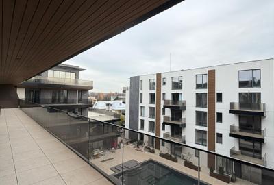 Apartament NOU LUXURY prima inchiriere - Erou Iancu Nicolae - 4 camere - piscina - 52