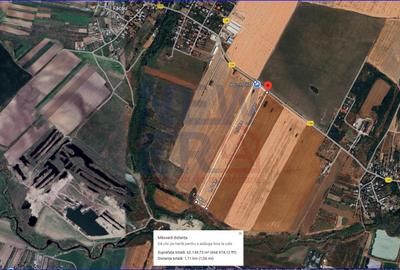 Teren agricol extravilan de 62000 mp, în Iepurești