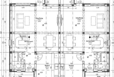 Duplex P+E finalizat cu asfalt si utilitati - 6