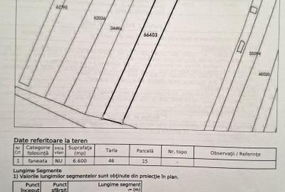 De vanzare - Teren de 6600 mp în Baciu - 2