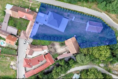 Casa de lux, cu vedere panoramica asupra muntilor, 2600mp teren Gura Raului - 3