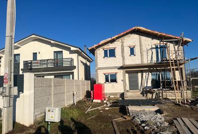 Casa semi-finisata P+M, 170 mp utili, 311 mp teren, zona Carcea - 1