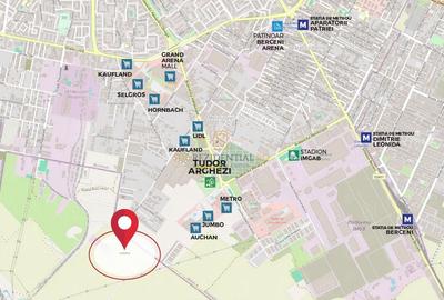 Teren intravilan 8.124 mp cu deschidere 164 ml – Jilava, Ilfov - 2