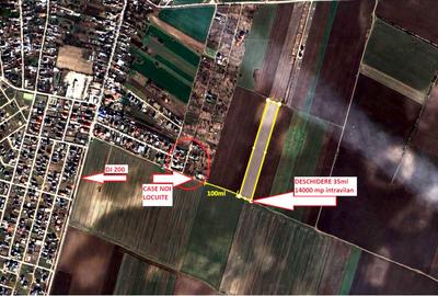Teren Construcții intravilan de 14000 mp, în Dascălu