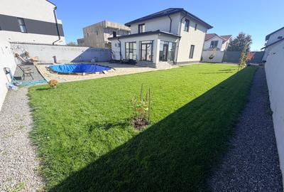 Casa moderna cu piscina P+1. 5 cam. Teren 603 mp - 1