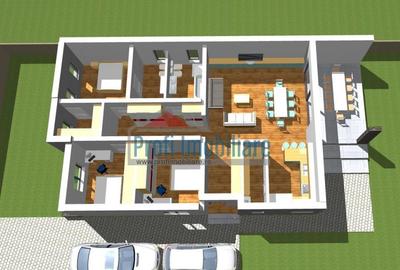 Loc de casa 540mp, toate utilitatile si Proiect casa Parter la 10 min. de Podgor - 8