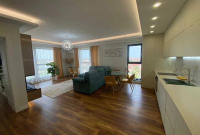 Apartament de 2 camere, 51 mp, parcare, centrala, balcon, zona Pipera - 6