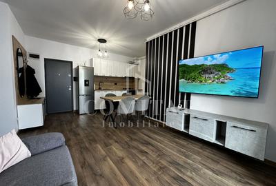 Apartament cu 2 camere semidecomandat, mobilat în Florești