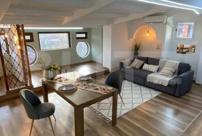 Apartament cu 4 camere semidecomandat, mobilat în Iancu Nicolae