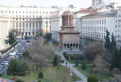 Apt 3 camere dec. Calea Victoriei, mobilat, balcon,bloc solid, vedere superba - 12