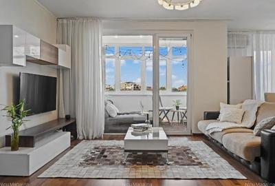 Apartament cu 2 camere semidecomandat, mobilat în P-ța Romană