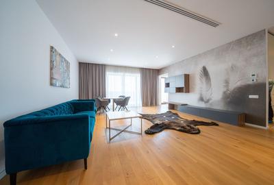 Apartament cu 3 camere semidecomandat, mobilat în Herăstrău