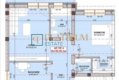 P4819 Apartament cu 2 camere, Giroc - 11