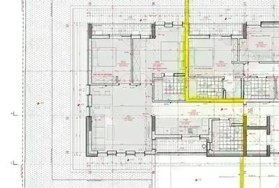 Apartament 3 camere, terasa 65 mp, curte 104 mp, bloc nou, metrou - 10