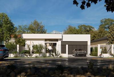 Teren 666 mp Serena Moșnița + proiect vilă modernă 223 mp | Utilități | Asfalt - 1