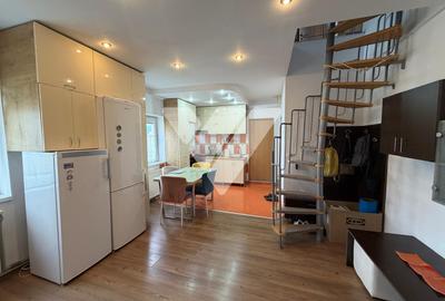 Apartament 3 camere la mansarda mobilat 76 mp Ciresica Sibiu - 1