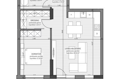 Studio 55 mp in zona M.Viteazu *Vitus Residence - 2