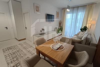 Apartament cu 2 camere semidecomandat, mobilat în Mărăști