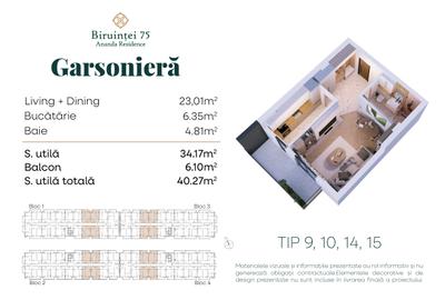 Garsonieră - Metrou Berceni - Direct dezvoltator - 18