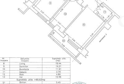 Exclusivitate-Tomis Plus, apartament spatios cu 2 camere, amenajat, parcare - 1