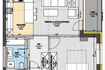 Inchiriem Apartament 2 Camere, Mobilat, Studio, Tractorul - 8