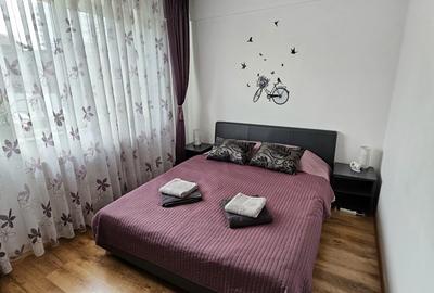 Apartament cu 2 camere semidecomandat, mobilat în Mihai Bravu