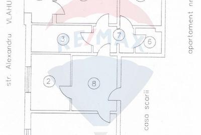Apartament cu 3 camere str. Alexandru Vlahuta - 10
