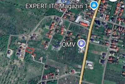 Teren de vânzare 1000 mp cu autorizație de construcție - 1
